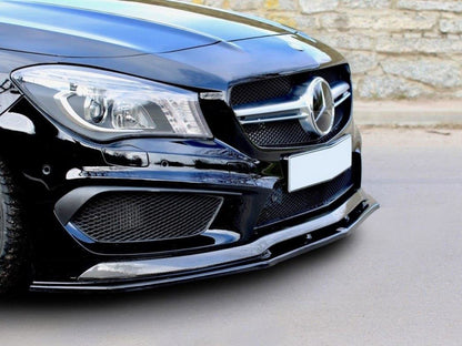 Maxton Design Front Splitter V.2 Mercedes CLA 45 AMG C117 (Pre-facelift)