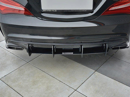 Maxton Design Rear Diffuser V.1 Mercedes CLA A45 AMG C117 Facelift (2017-UP)