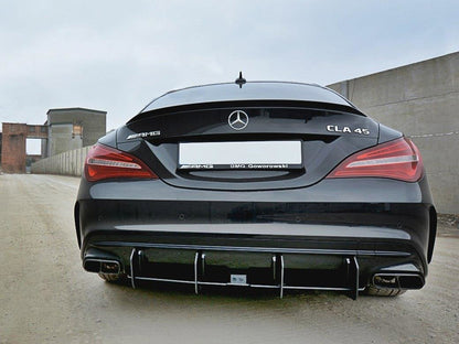 Maxton Design Rear Diffuser V.2 Mercedes CLA A45 AMG C117 Facelift