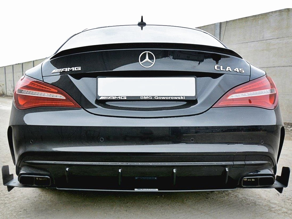 Maxton Design Rear Diffuser V.3 Mercedes CLA A45 AMG C117 Facelift (2017-UP)