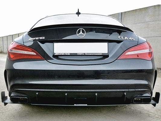 Maxton Design Rear Diffuser V.3 Mercedes CLA A45 AMG C117 Facelift (2017-UP)