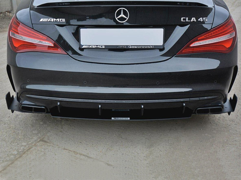 Maxton Design Rear Diffuser V.3 Mercedes CLA A45 AMG C117 Facelift (2017-UP)