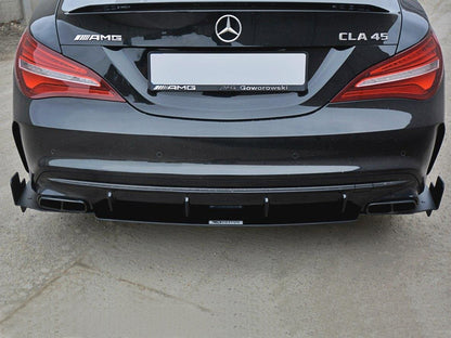 Maxton Design Rear Diffuser V.3 Mercedes CLA A45 AMG C117 Facelift (2017-UP)