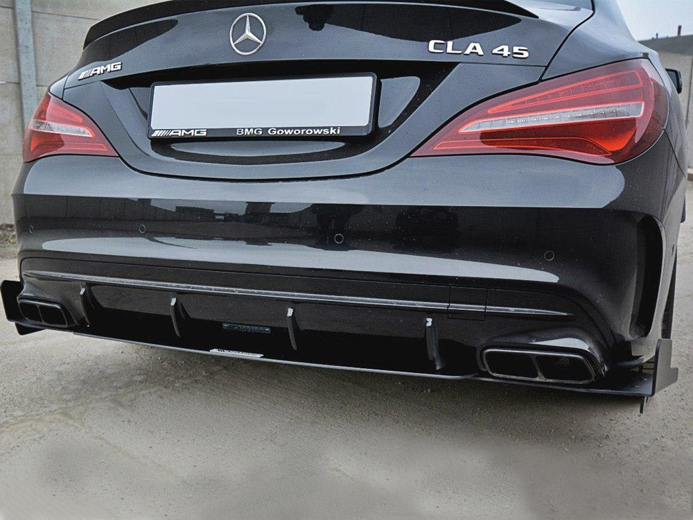 Maxton Design Rear Diffuser V.3 Mercedes CLA A45 AMG C117 Facelift (2017-UP)