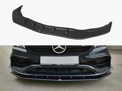 Maxton Design Front Splitter V.1 Mercedes CLA 45 AMG C117 (Facelift) (2017-UP) - Textured