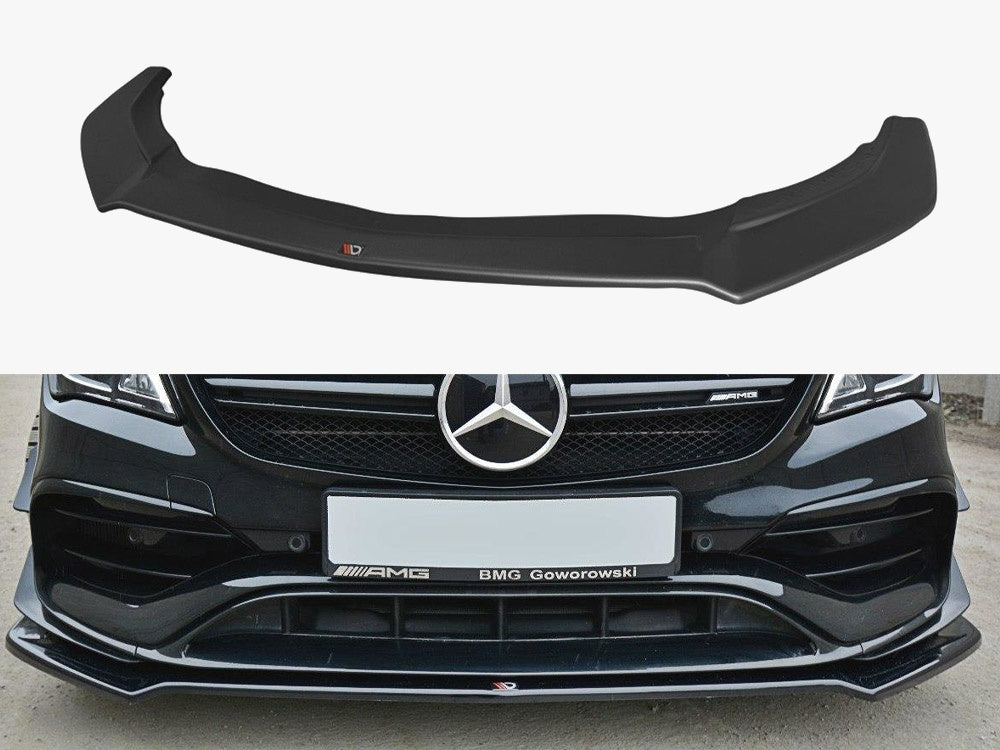 Maxton Design Front Splitter V.2 Mercedes CLA 45 AMG C117 (Facelift) (2017-UP) - Textured