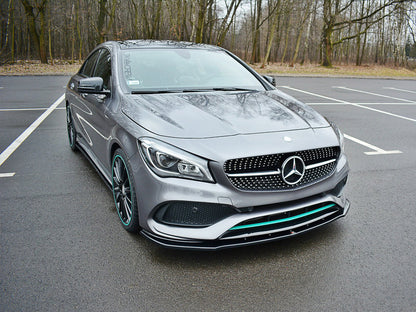 Maxton Design Front Splitter V.1 Mercedes-Benz CLA C117 AMG-Line Facelift