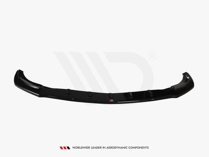 Maxton Design Front Splitter V.1 Mercedes-Benz CLA C117 AMG-Line Facelift - Carbon Look
