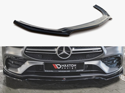 Maxton Design Front Splitter V.1 Mercedes-AMG CLA 35 Aero C118