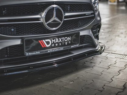 Maxton Design Front Splitter V.2 Mercedes-AMG CLA 35 Aero C118