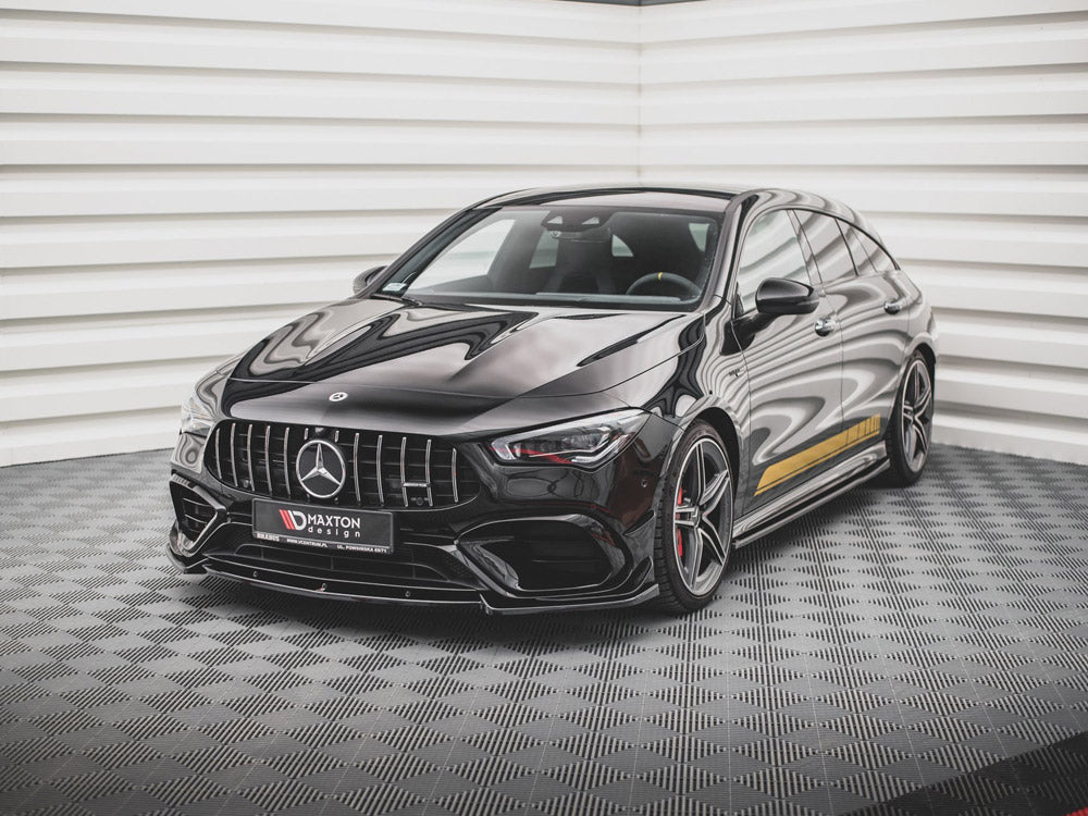 Maxton Design Front Splitter V.2 Mercedes-AMG CLA 45 Aero C118