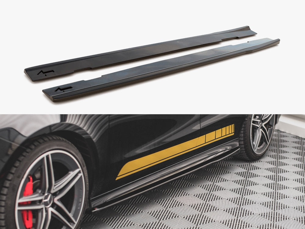 Maxton Design Side Skirts Diffusers Mercedes-AMG CLA 35 / 45 C118
