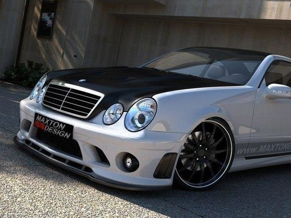 Maxton Design Front Splitter Mercedes CLK W208 (For ME-CLK-208-AMG204-F1 Bumper)