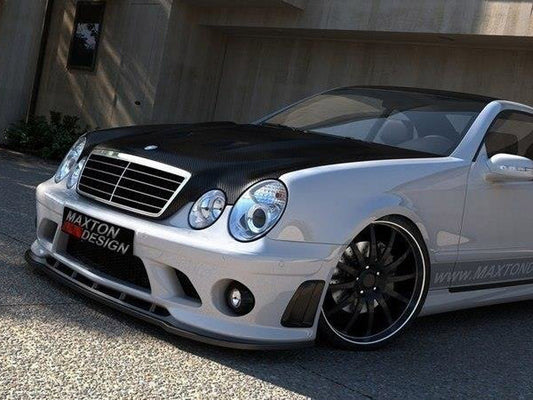Maxton Design Front Splitter Mercedes CLK W208 (For ME-CLK-208-AMG204-F1 Bumper)