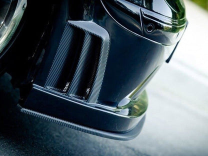 Maxton Design Front Splitter Mercedes CLK W209 Black (SL Black Series Look)