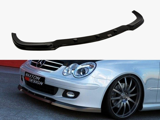 Maxton Design Front Splitter Mercedes CLK W209 Facelift Model For Standard Version