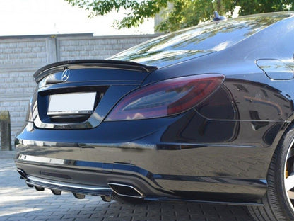 Maxton Design Spoiler CAP Mercedes CLS AMG Line / 63 AMG C218 - Carbon Look