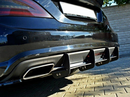 Maxton Design Rear Diffuser Mercedes CLS C218 AMG-Line