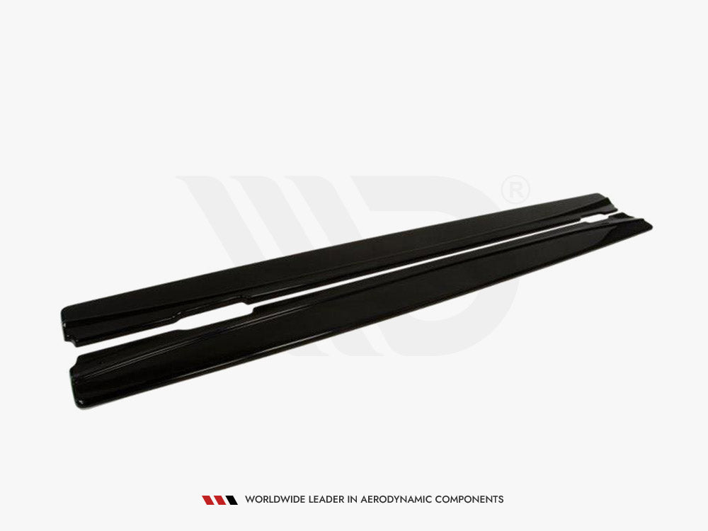 Maxton Design Side Skirts Diffusers Mercedes CLS C218 Amg-line (2011-2014) - Carbon Look