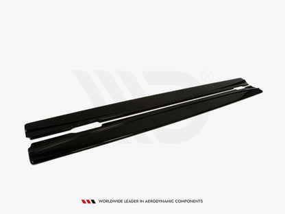 Maxton Design Side Skirts Diffusers Mercedes CLS C218 Amg-line (2011-2014) - Textured