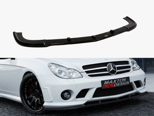 Maxton Design Front Splitter Mercedes CLS C219 - W204 AMG Look - Carbon Look