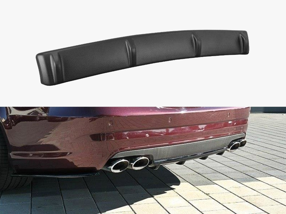 Maxton Design Rear Valance Mercedes CLS C219 55 AMG (2004-2006) - Carbon Look