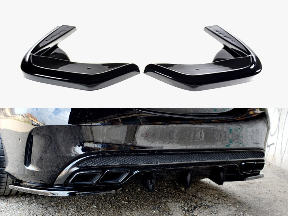 Maxton Design Rear Side Splitters Mercedes-AMG C 43 W205