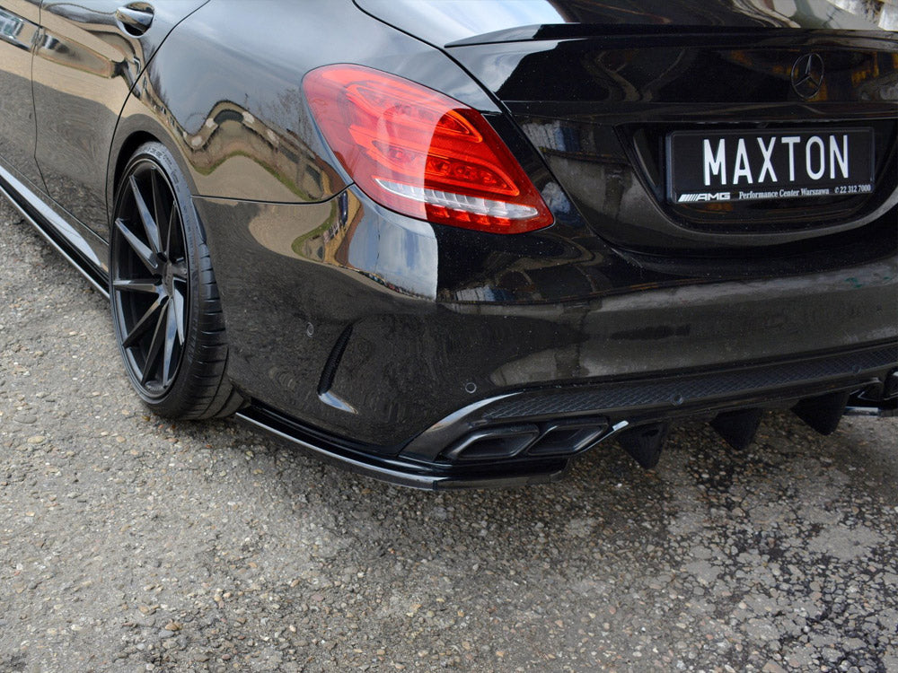 Maxton Design Rear Side Splitters Mercedes-AMG C 43 W205