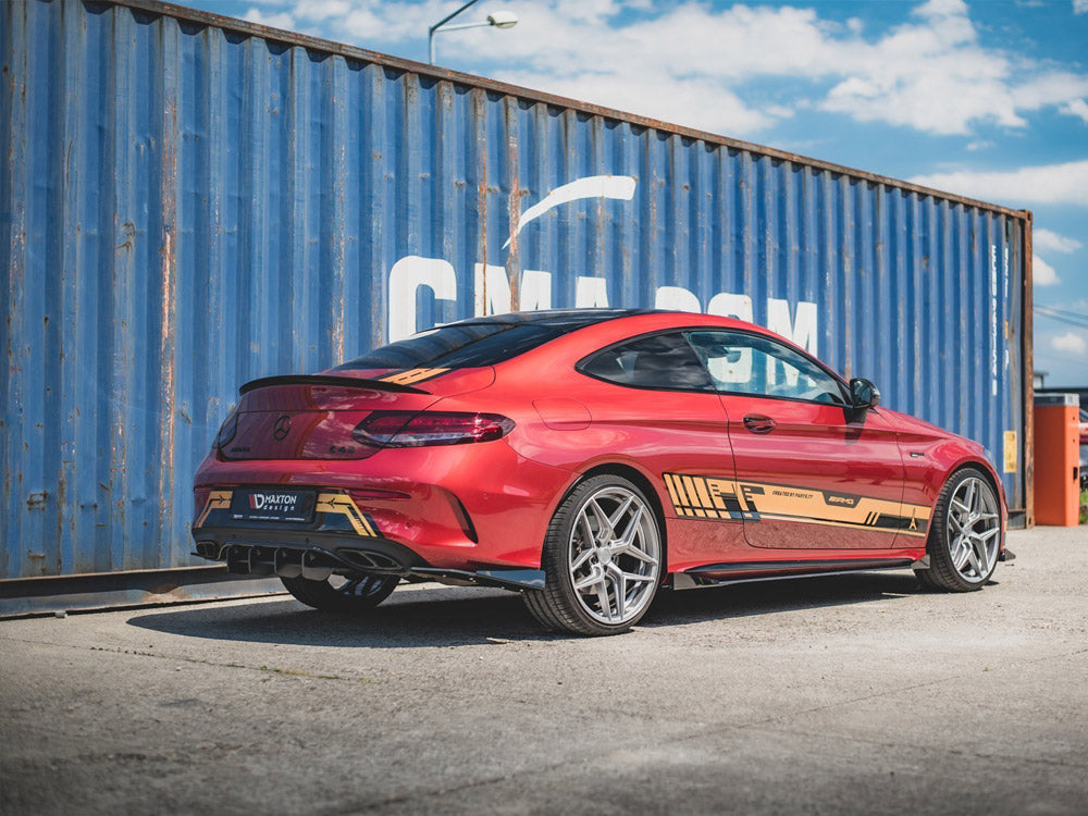 Maxton Design Street PRO Rear Diffuser Mercedes-AMG C43 Coupe C205