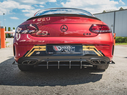 Maxton Design Street PRO Rear Diffuser Mercedes-AMG C43 Coupe C205