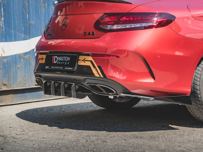 Maxton Design Street PRO Rear Diffuser Mercedes-AMG C43 Coupe C205