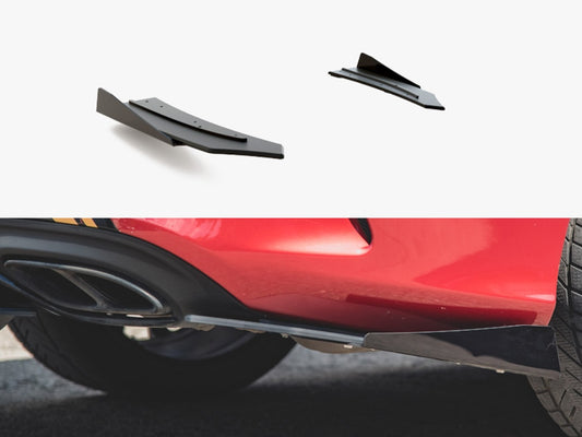 Maxton Design Street PRO Rear Side Splitters + Flaps Mercedes - AMG C43 Coupe C205