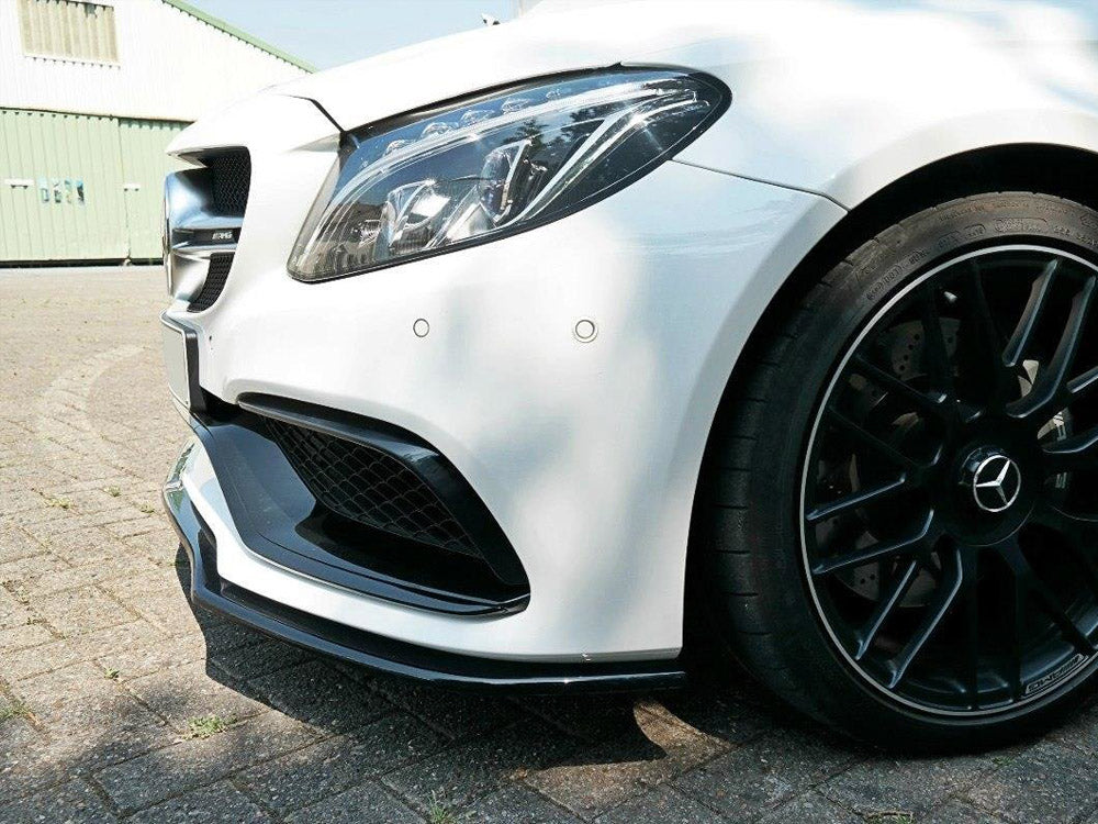 Maxton Design Front Splitter V.1 Mercedes C 205 63 AMG Coupe