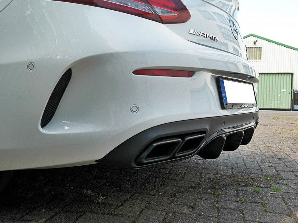 Maxton Design Rear Valance Mercedes C 205 63 AMG Coupe (2016-2018)