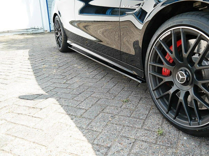 Maxton Design Side Skirts Diffusers V.1 Mercedes-AMG C63 Sedan / Estate W205 / S205