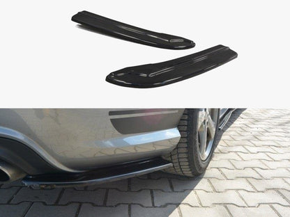 Maxton Design Rear Side Splitters Mercedes-Benz C Sedan / Estate AMG-Line W204 / S204 - Textured