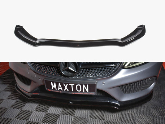 Maxton Design Front Splitter Mercedes C-class W205 Coupe Amg-line (2015-2018)