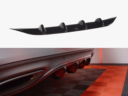 Maxton Design Rear Diffuser Mercedes C-Class W205 Coupe AMG-Line
