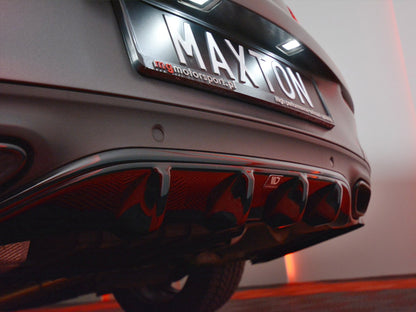 Maxton Design Rear Diffuser Mercedes C-Class W205 Coupe AMG-Line