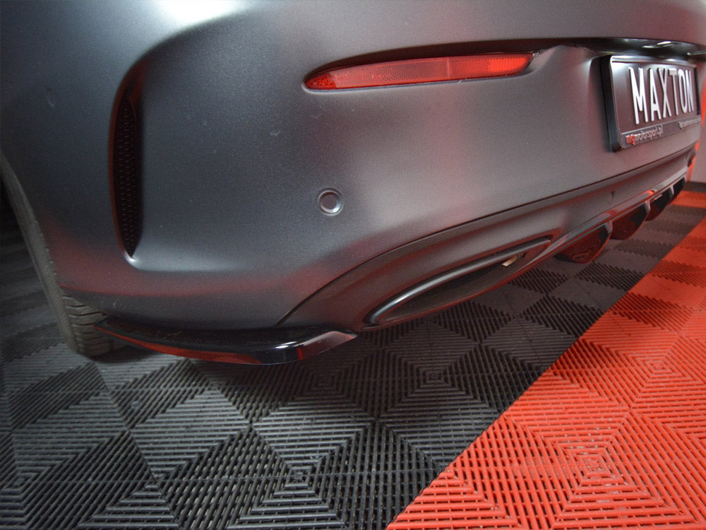 Maxton Design Rear Diffuser Mercedes C-Class W205 Coupe AMG-Line