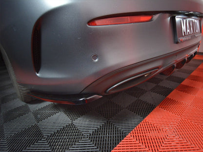 Maxton Design Rear Diffuser Mercedes C-Class W205 Coupe AMG-Line