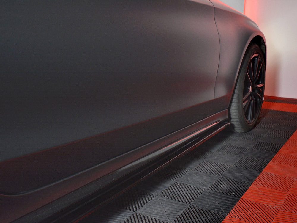 Maxton Design Side Skirts Splitters Mercedes C-class W205 Coupe Amg-line (2015-2018)
