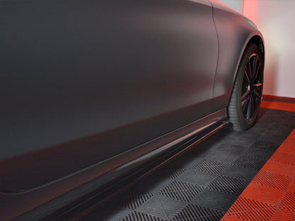 Maxton Design Side Skirts Splitters Mercedes C-class W205 Coupe Amg-line (2015-2018)