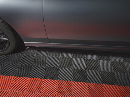 Maxton Design Side Skirts Splitters Mercedes C-class W205 Coupe Amg-line (2015-2018)