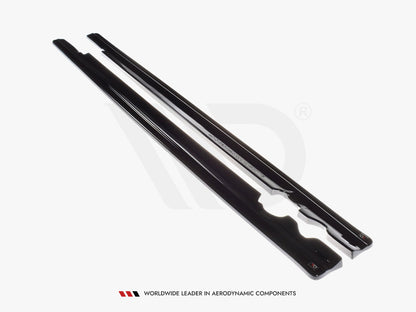 Maxton Design Side Skirts Splitters Mercedes C-class W205 Coupe Amg-line (2015-2018)