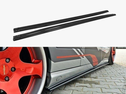 Maxton Design Side Skirts Diffusers Mercedes CL-Class C215 - Textured