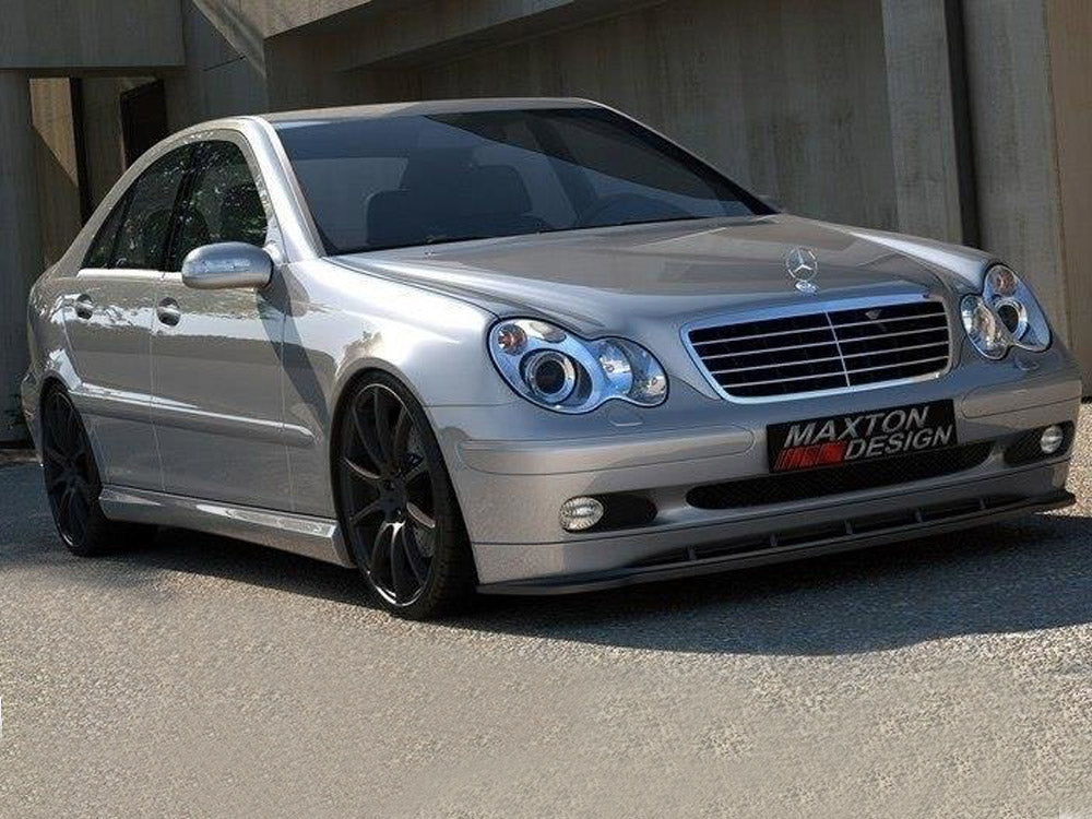 Maxton Design Mercedes C-class W203 Front Splitter (For Standard Version) 2000-2004
