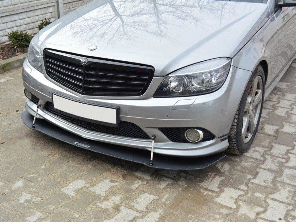Maxton Design Front Racing Splitter Mercedes-Benz C Sedan / Estate AMG-Line W204 / S204