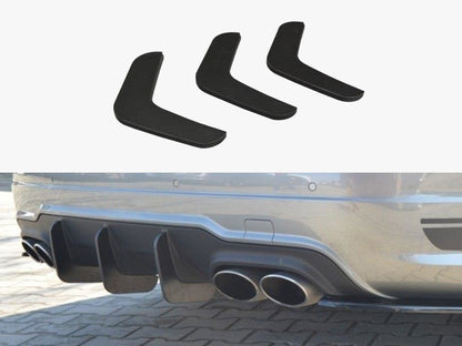 Maxton Design Rear Diffuser V.2 Mercedes C W204 Amg-line (Facelift) (2011-2014)