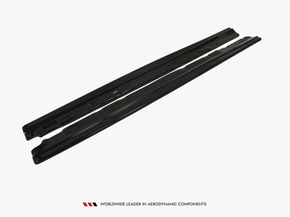 Maxton Design Side Skirts Diffusers Mercedes C-class W204 (Facelift) Standard (Saloon) 2010-2015